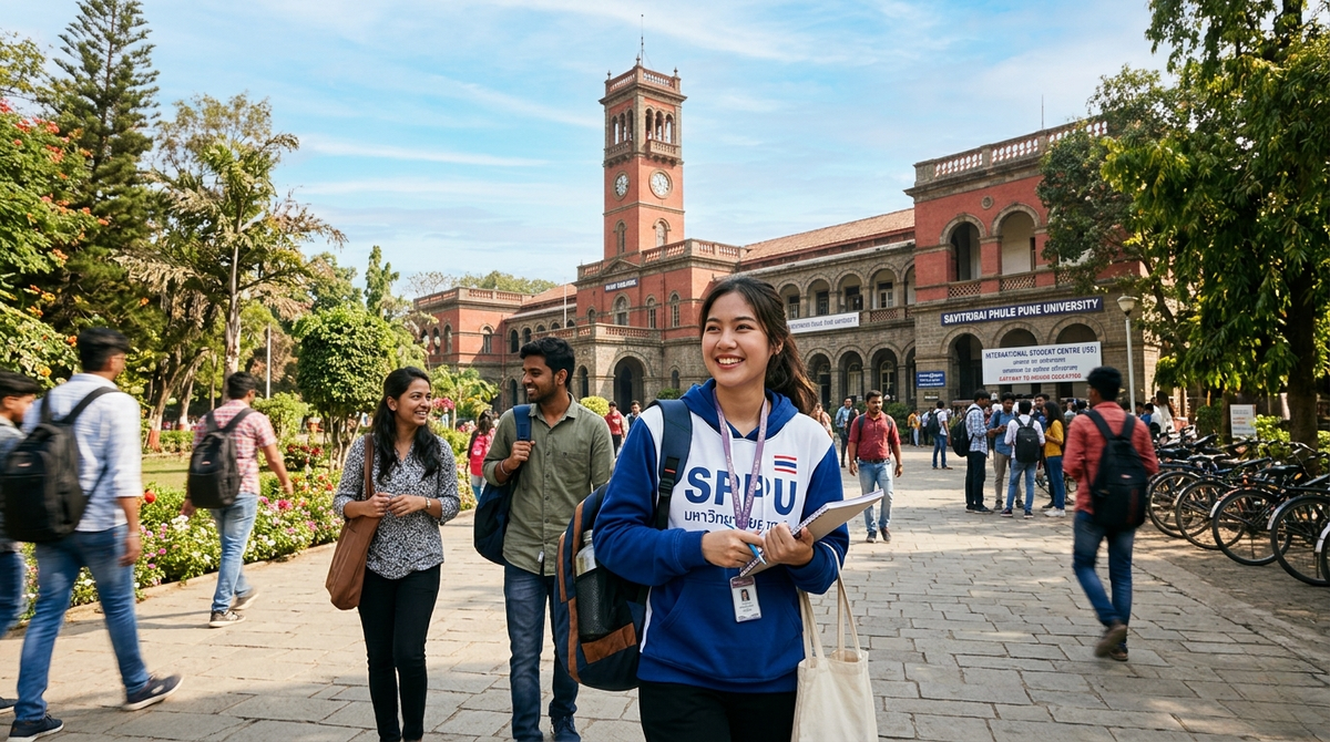 What a Real Day Looks Like for an International Student in Maharashtra -  And How to Become One