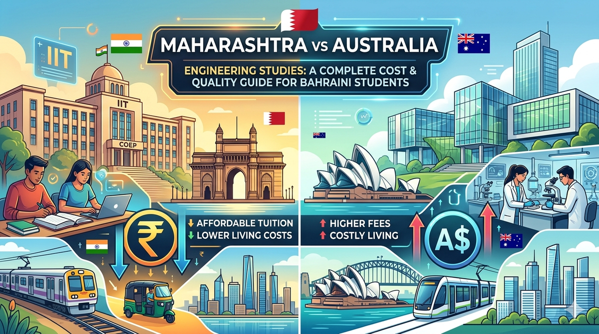 Maharashtra vs Australia for Engineering: A Complete Cost and Quality Guide for Bahraini Students