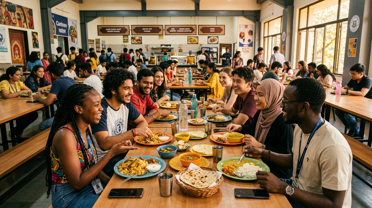 What International Students Actually Eat at Maharashtra Universities