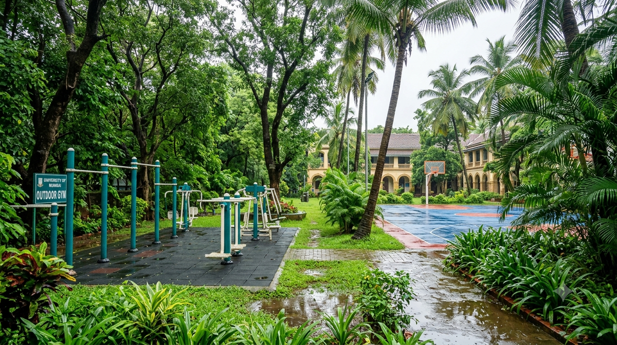 Monsoon Campus Life: Outdoor Fitness & Sports Spaces in Maharashtra