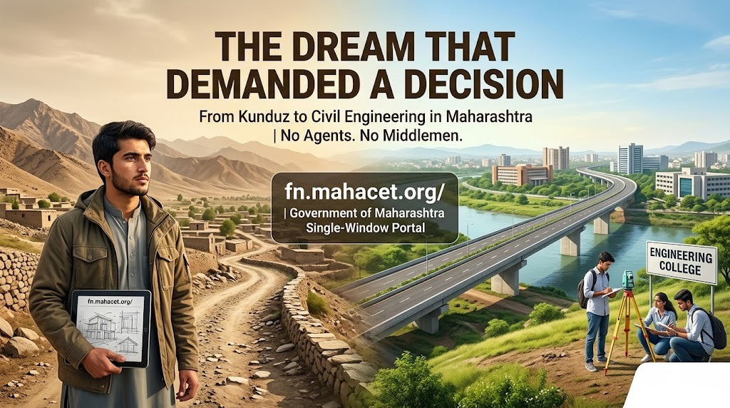 From Kunduz to Nashik: Why One Afghan Engineering Student Chose Maharashtra Over Everything Else