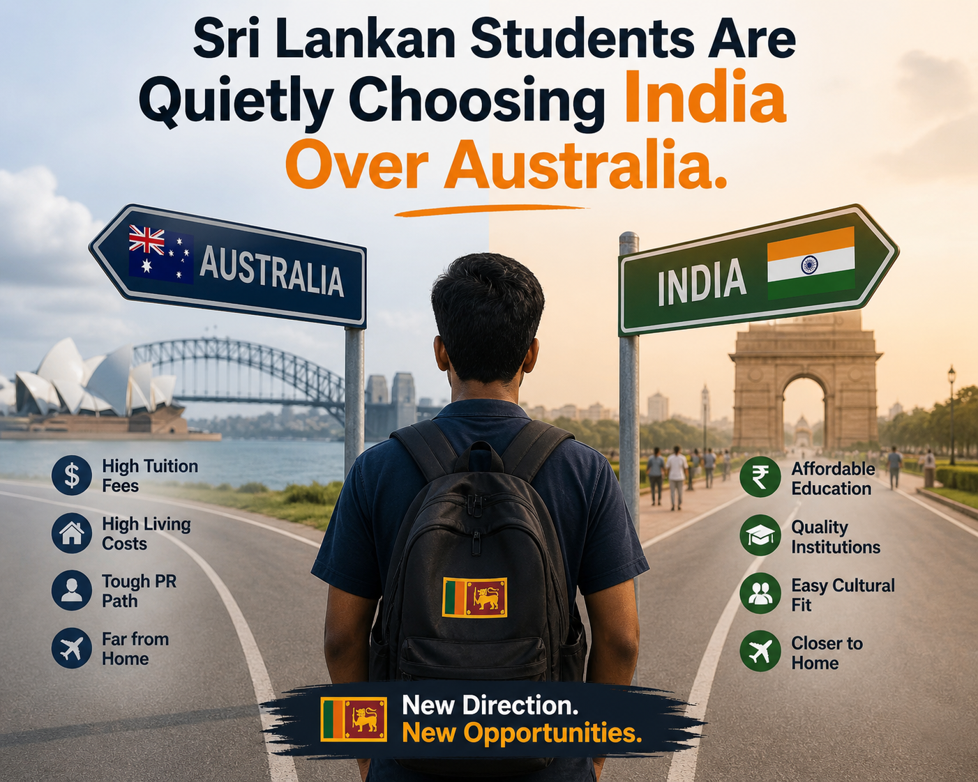 Sri Lankan Students Are Quietly Choosing India Over Australia. Here Is Why.