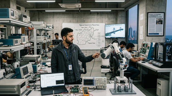Daud Already Has a B.Tech. His M.Tech in Mumbai Is Why Afghanistan's Engineering Future Gets Built Here.